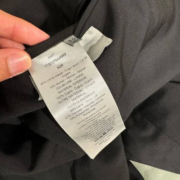 Dior Men workwear blazer wool jacket - Picture 9 of 10